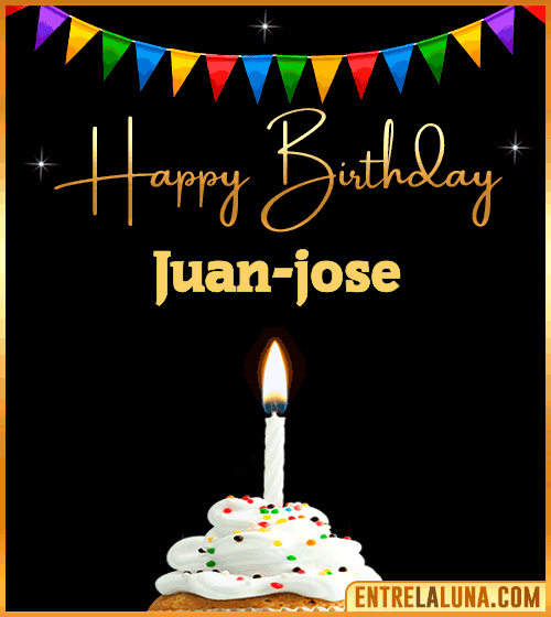 GiF Happy Birthday Juan-jose